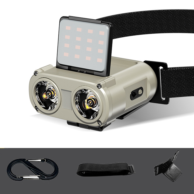 OwlLight Pro · Modular Motion-Sensor Hat Clip Headlamp