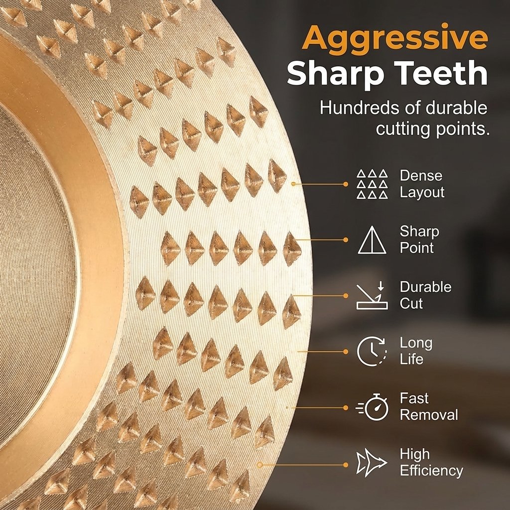 ✨50% Off For A Limited Time✨Heavy-Duty Wood Carving Disc Set (3PCS)