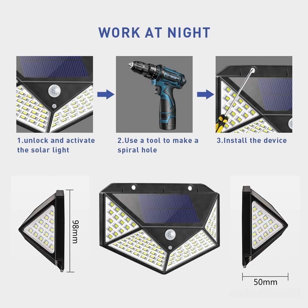 Home and Garden Solar Courtyard Lights
