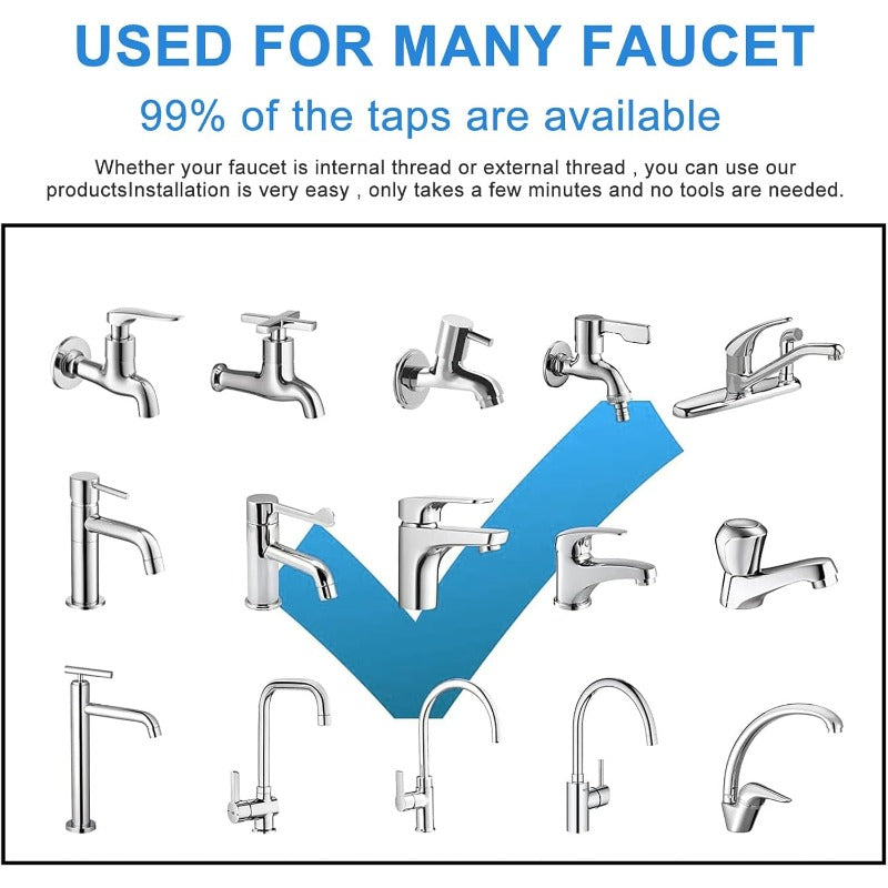 Hot Selling Item🔥🔥: All-in-One 360° Splash-Proof Faucet Extender