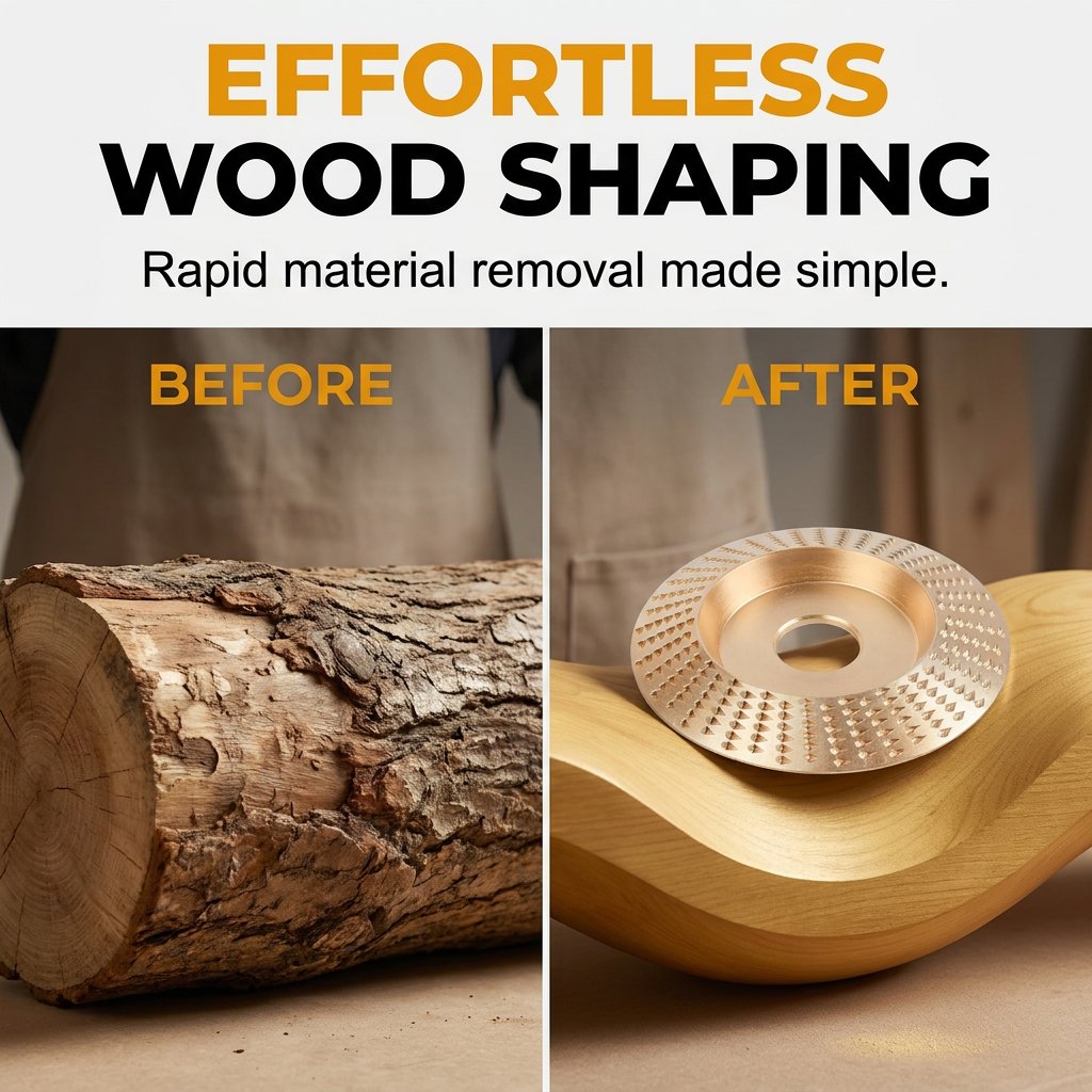 ✨50% Off For A Limited Time✨Heavy-Duty Wood Carving Disc Set (3PCS)