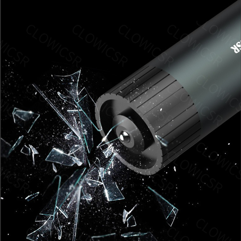SuoMax™ Tactical Ultra-Bright Flashlight — Cordless Zoomable Searchlight with Window Breaker