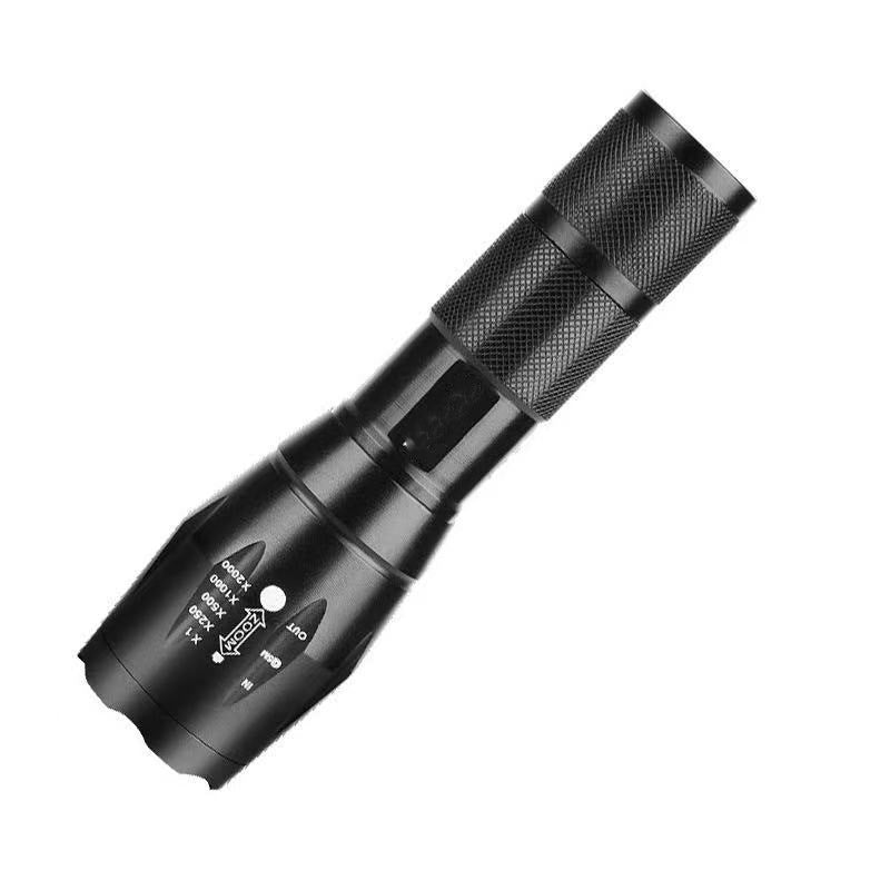 LumiRay Zoomable LED Flashlight – Mini Portable Torch
