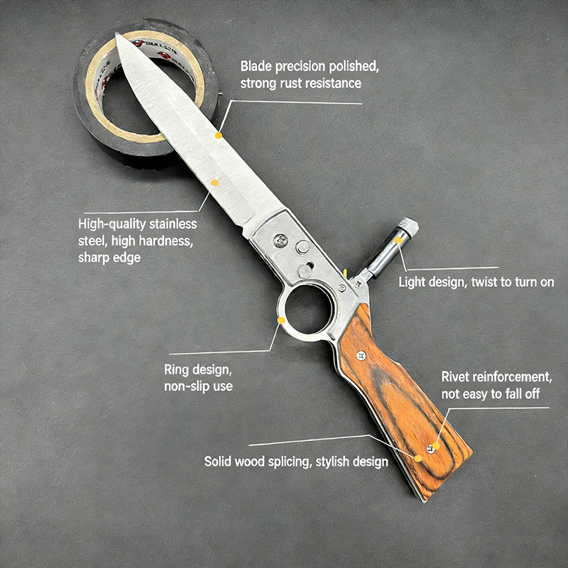 NightWatch · Integrated LED Tactical Folding Gear