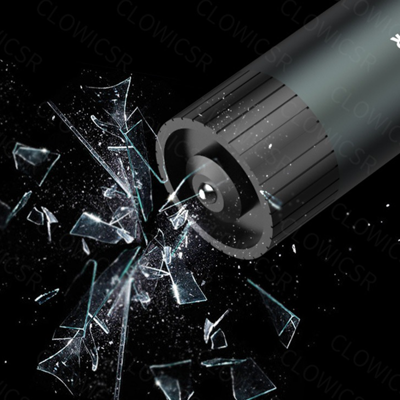 SuoMax™ Tactical Ultra-Bright Flashlight — Cordless Zoomable Searchlight with Window Breaker