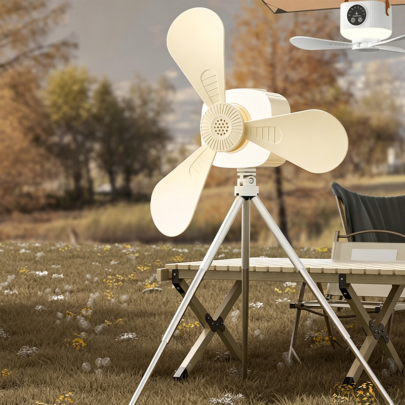 AirVane · Remote-Controlled Hanging Tent Fan