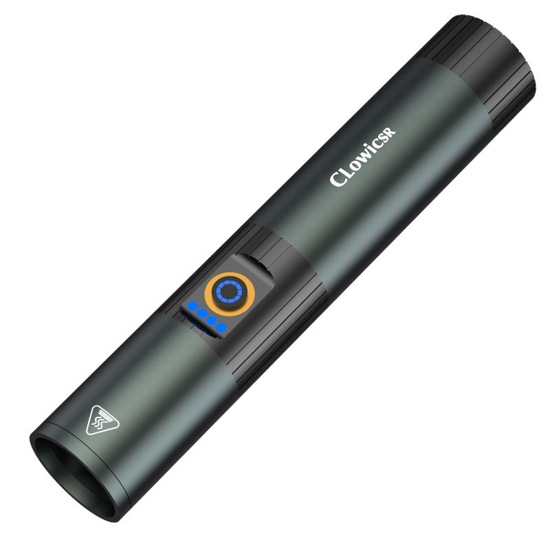 SuoMax™ Tactical Ultra-Bright Flashlight — Cordless Zoomable Searchlight with Window Breaker