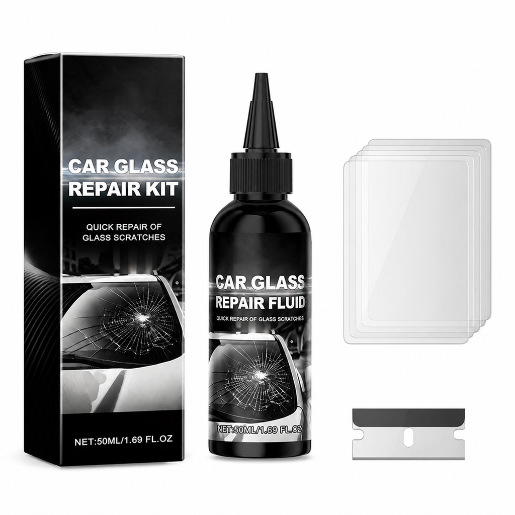 🔥Limited Time Promotion 50% OFF🔥Fast-Acting Windshield Crack & Chip Repair Kit