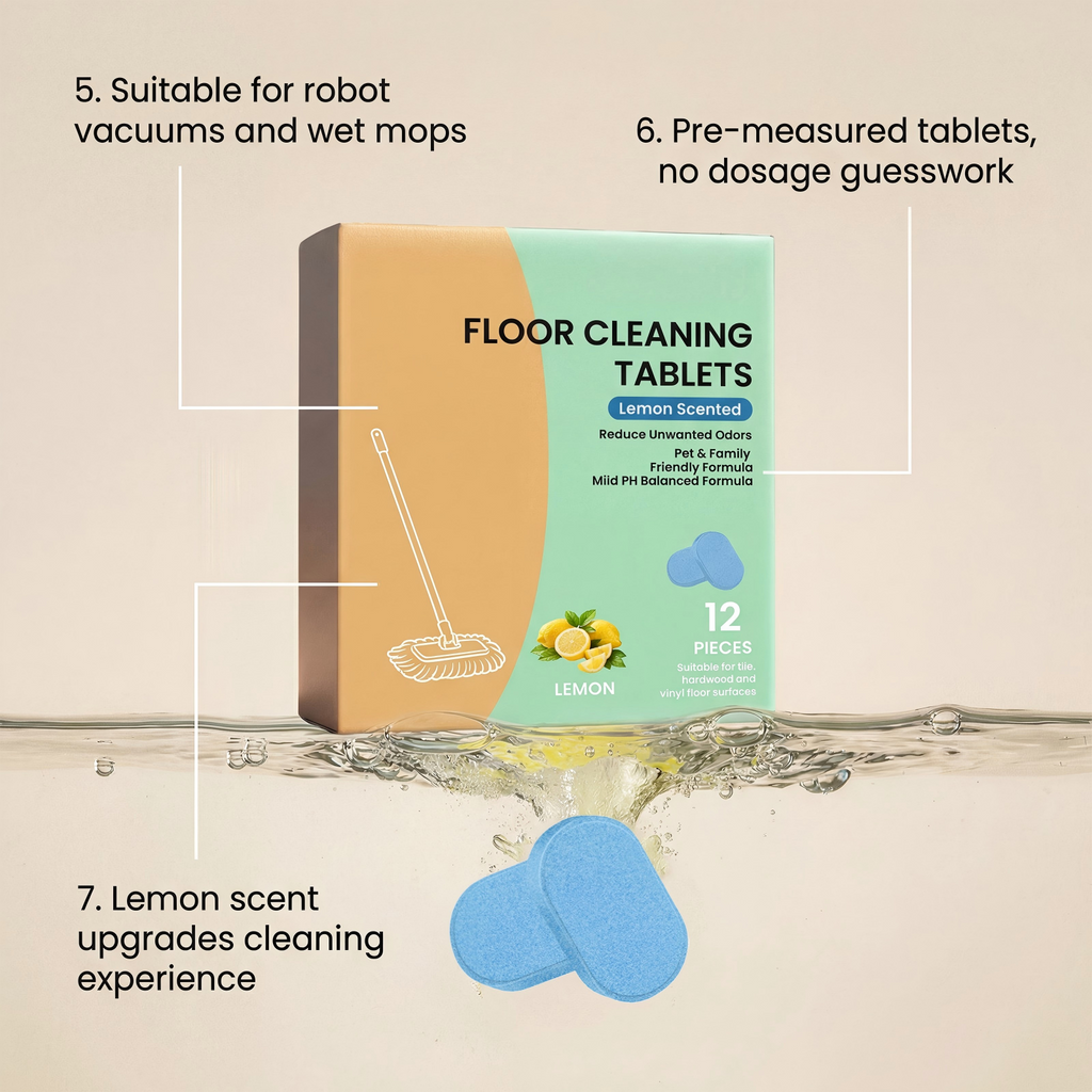 HOT SALE🔥 50% OFF 🔥Floor cleaning effervescent tablets（12 per box）