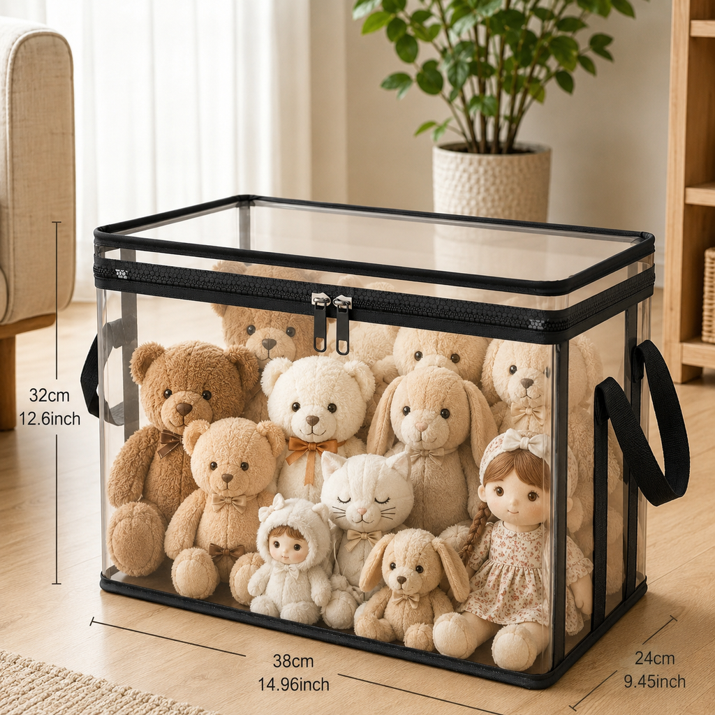 🎁Transparent Large-Capacity Storage Bag