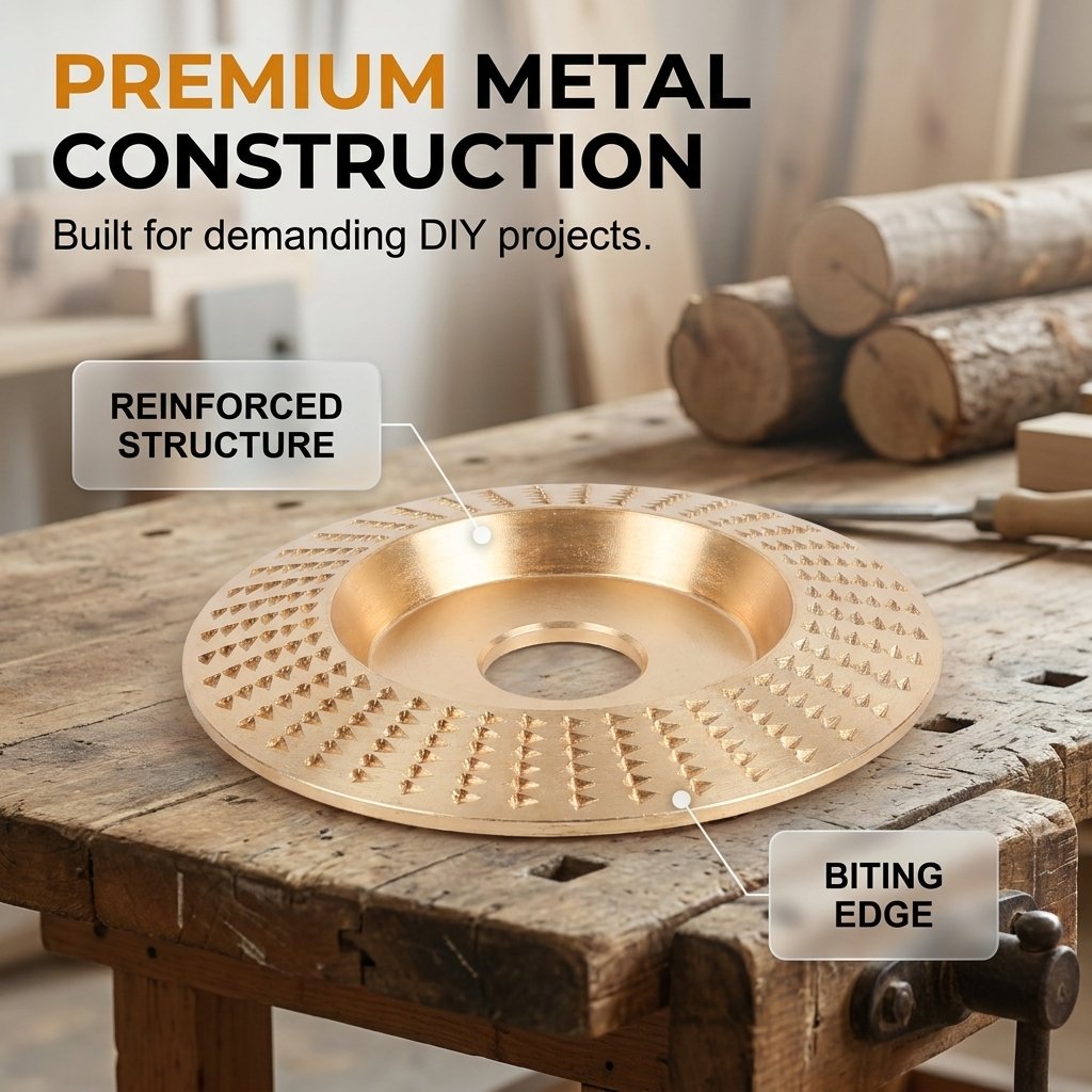 ✨50% Off For A Limited Time✨Heavy-Duty Wood Carving Disc Set (3PCS)