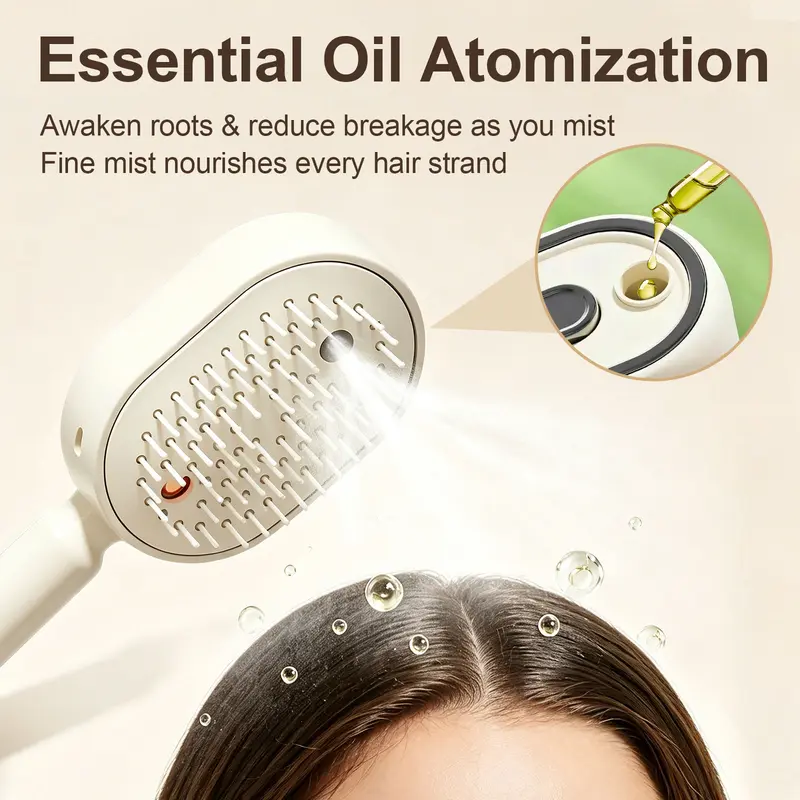 🔥Last Day Sale 50% OFF🔥Electric Spray Air Cushion Massage Comb