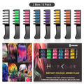 📢📢Buy3 Get 1 Free⏰Temporary Hair Dye Chalk Comb- Cruelty Free🪮