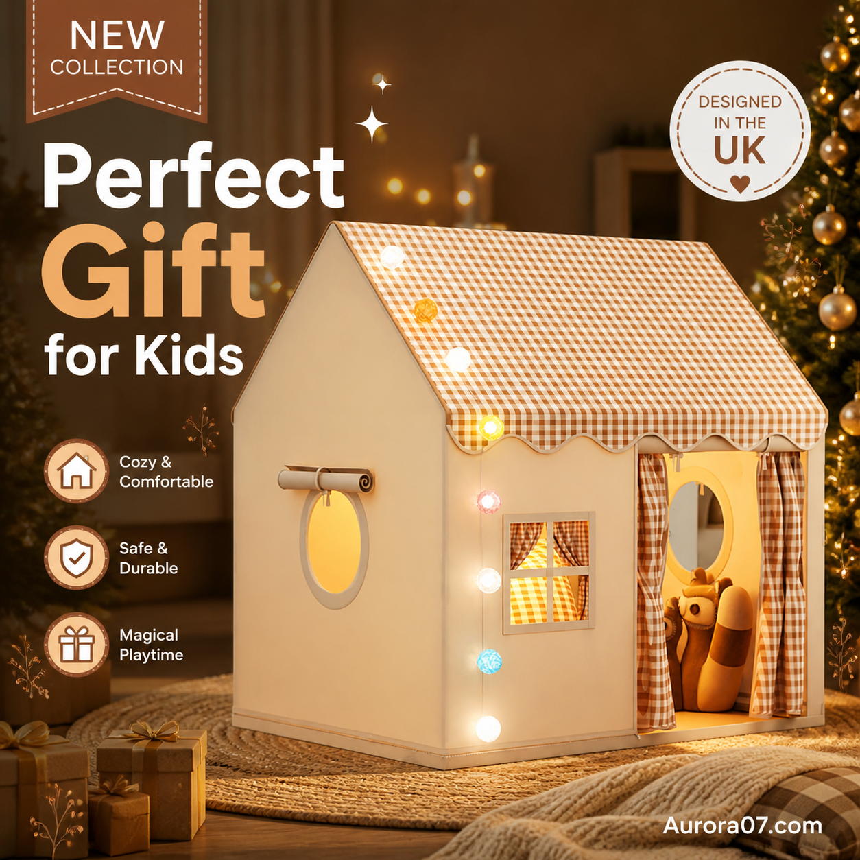 💗LAST DAY SALE 50% OFF⚡Children's Play Tent Castle