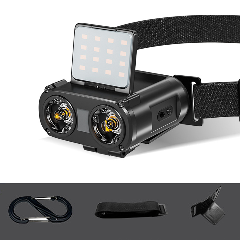 OwlLight Pro · Modular Motion-Sensor Hat Clip Headlamp