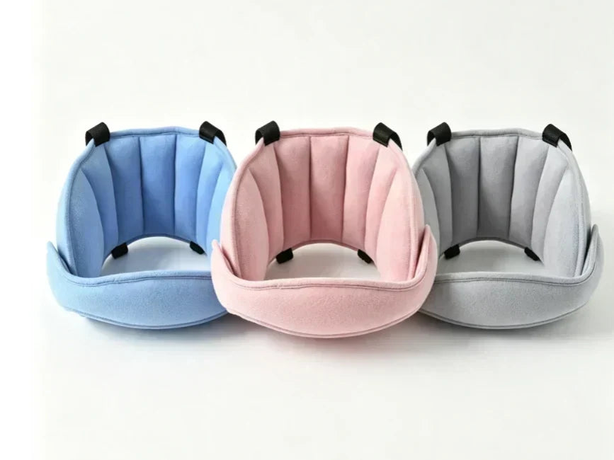 📢📢50% OFF !! ⏰Kids Car Sleeping Head Support Band – Adjustable Toddler Sleep Headrest Pillow, Anti-Droop Child Head Stabilizer for Car Seats, Prevent Neck Soreness During Road Trips