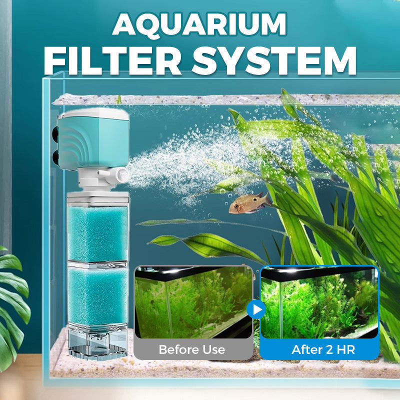 🔥Limited-time 50% off🎁Automatic Aquarium Filter System