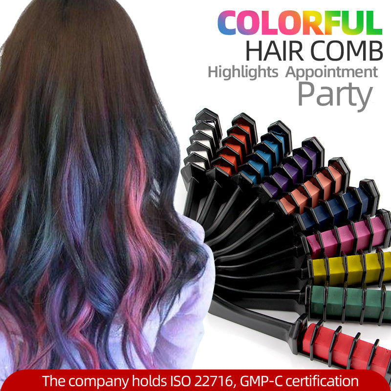 📢📢Buy3 Get 1 Free⏰Temporary Hair Dye Chalk Comb- Cruelty Free🪮