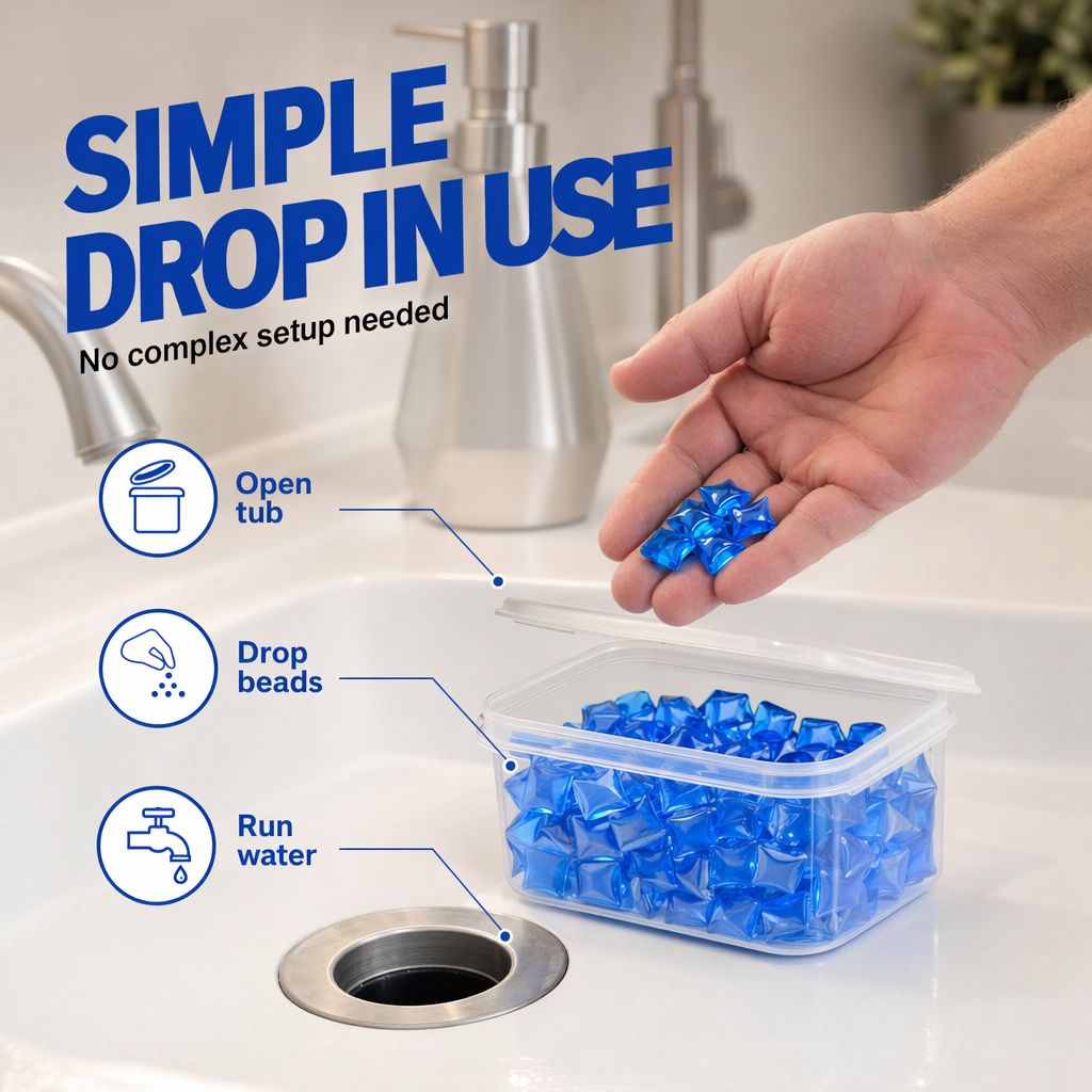 Household Drain Freshener & Cleaner