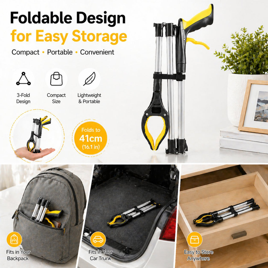 🔥First 50 customers get 50% off for a limited time 🔥360° rotating 43-inch extra-long gripper tool