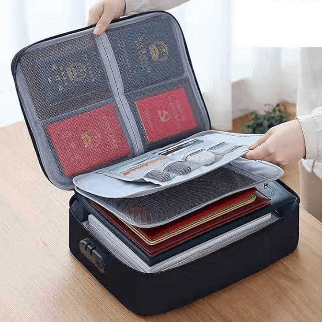 🔥Multi-Pocket Document Bag｜Keep All Important Certificates Safe & Neat