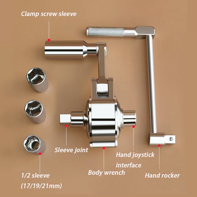 Car Tire Change Booster Wrench