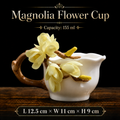 🌺Blooming Porcelain Flower Cup - 3D Floral Ceramic Tea Cup