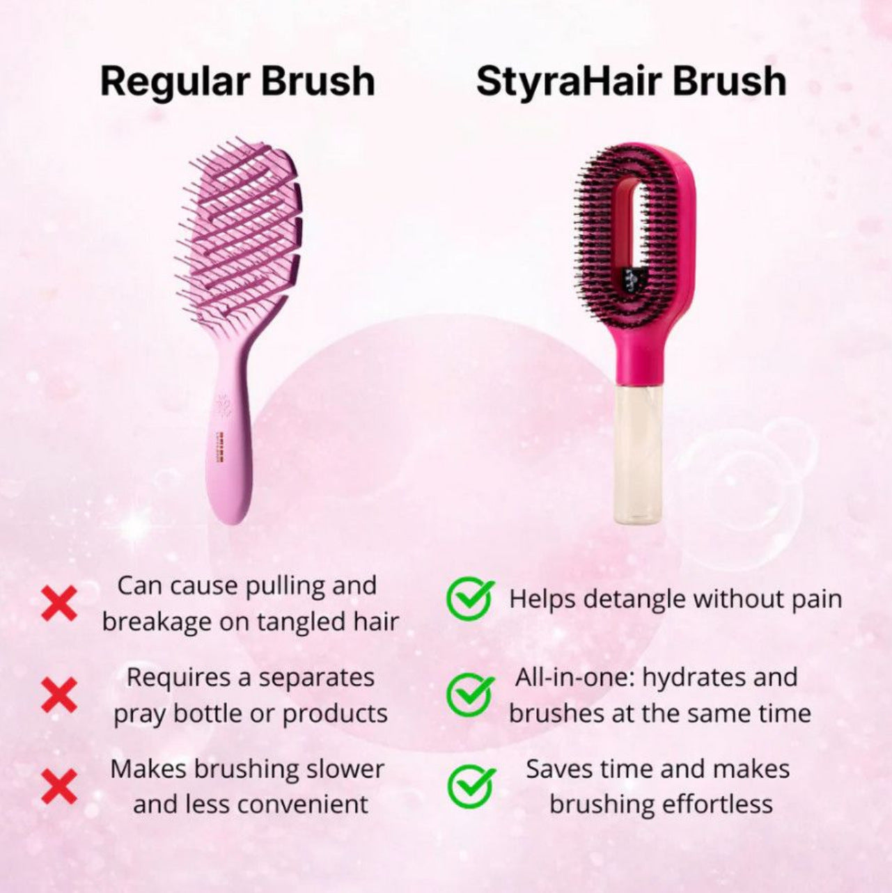 50% OFF🔥 Best Finds 2026‼️🔥🔥This unique 2-in-1 water spray hairbrush