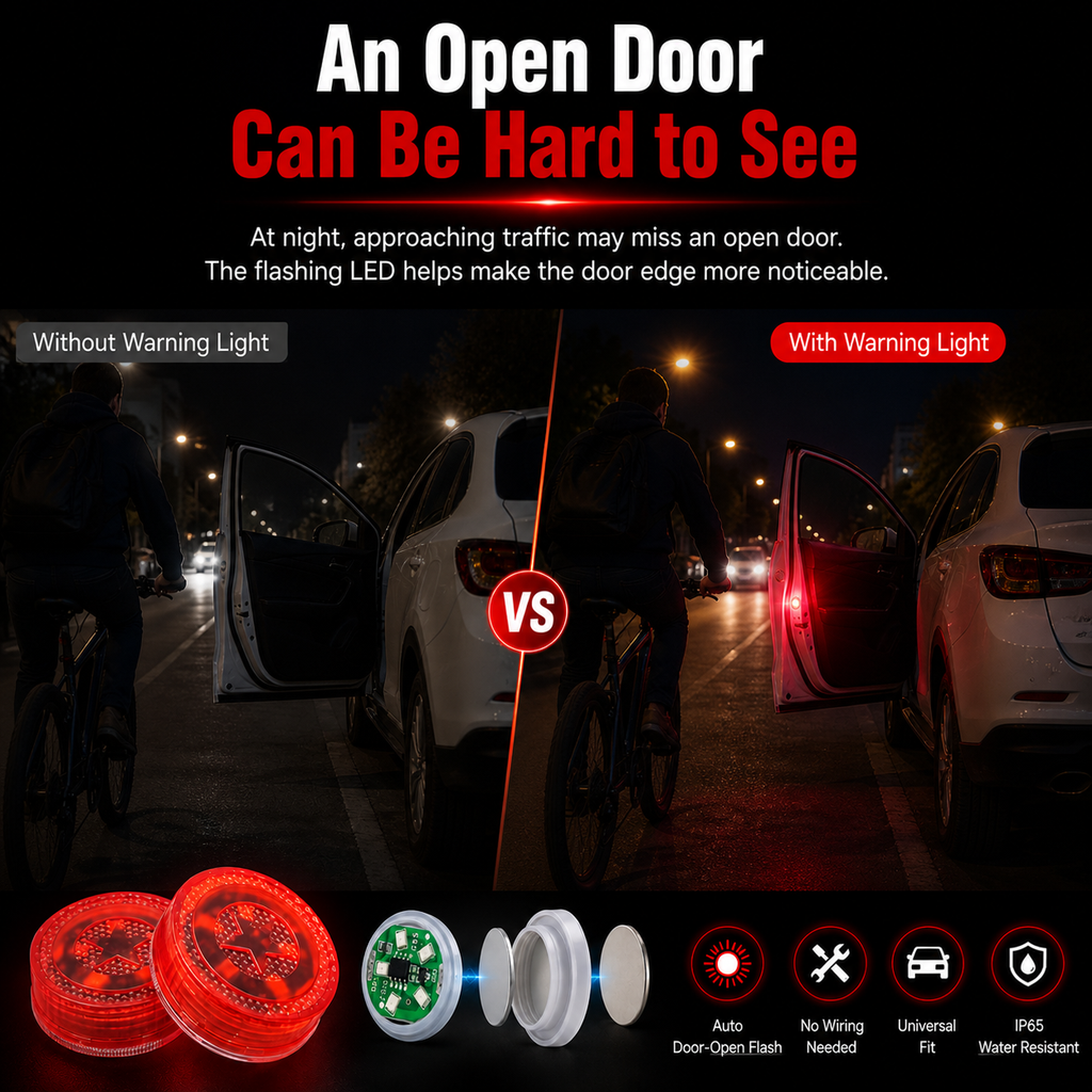🚨Universal LED warning light for car doors
