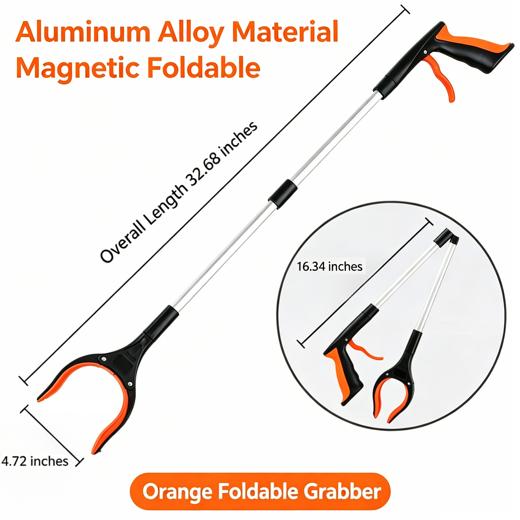 💥LIMITED-TIME 50% OFF!🔥 Foldable Long Reach Grabber Tool
