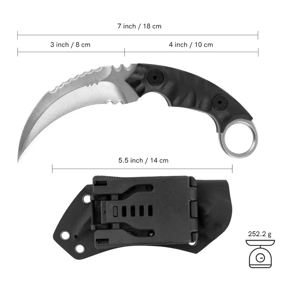 ShadowClaw · Strider-Inspired Tactical EDC Karambit