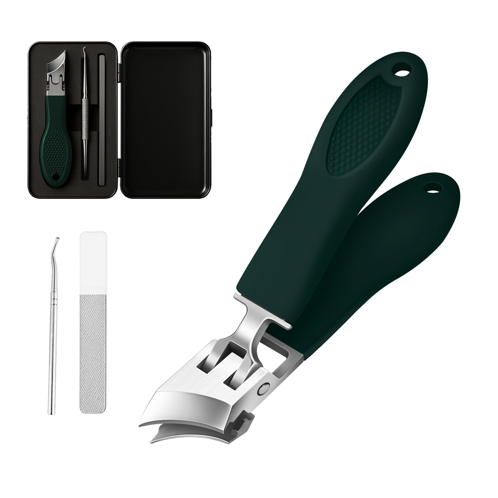 🔥Buy 1 Get 1 Free✨🔥Eagle Beak Angled Nail Clippers 3-Piece Set