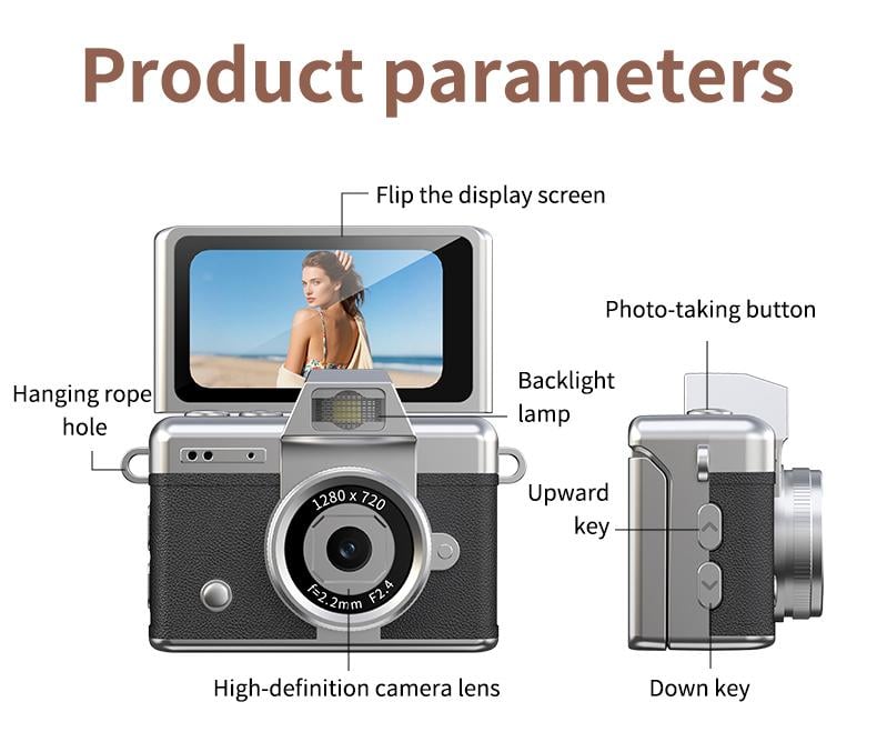 📢HOT SALE!✨Mini Keychain Digital Camera