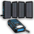 SolarArmor · Quad-Panel 20000mAh Solar Power Bank