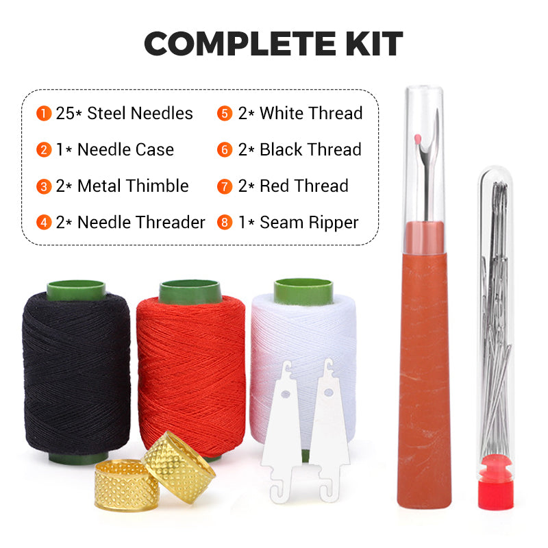 🎁Practical Gifts🔥 37PCS Sewing Kit Portable DIY Handmade Craft