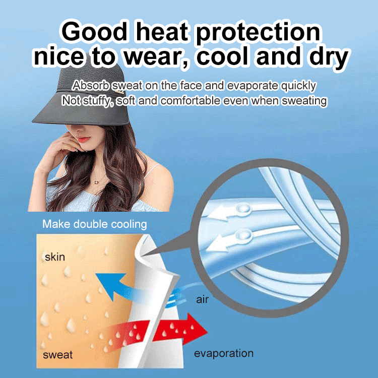 🔥Buy one get one free for a limited time👒Sunscreen hat for bare face with UV protection🌞