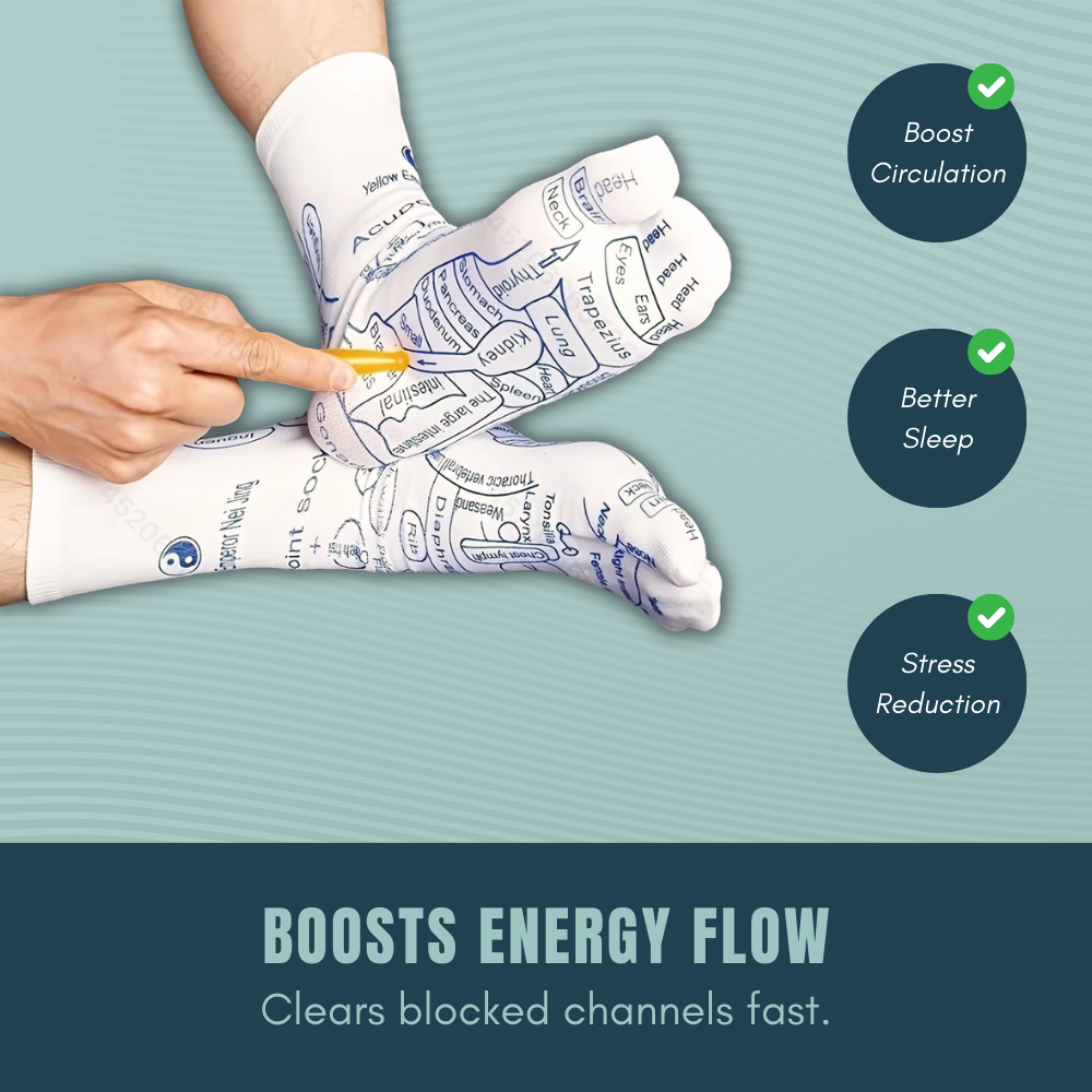 🔥Limited-time 50% off🎁  ReflexTherapy Socks