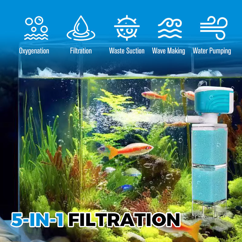 🔥Limited-time 50% off🎁Automatic Aquarium Filter System