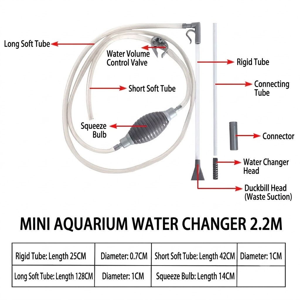 🔥First 50 customers enjoy a 50% discount for a limited time!🐟Electric aquarium substrate cleaner