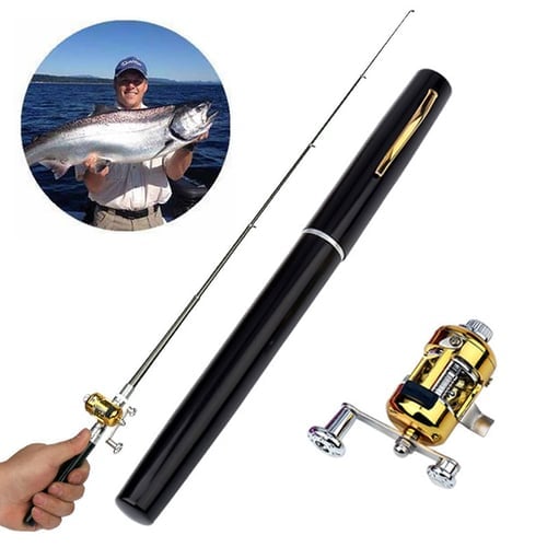 🔥Limited-time 50% off🎣Pen-shaped pocket fishing rod!