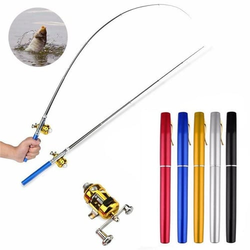 🔥Limited-time 50% off🎣Pen-shaped pocket fishing rod!