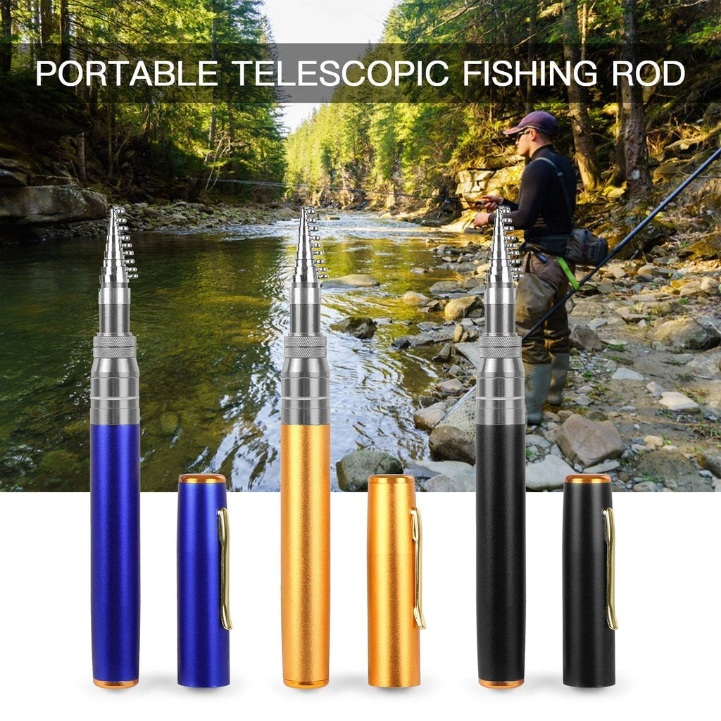 🔥Limited-time 50% off🎣Pen-shaped pocket fishing rod!