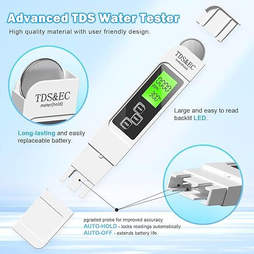 ✨50%off 💧4 in 1 Tds Meter Digital Water Tester