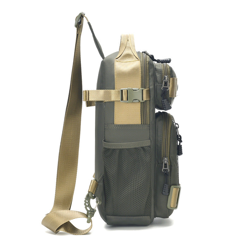 Adjustable Oxford Cloth Chest Bag – Lightweight, durable & versatile. 🌟👜