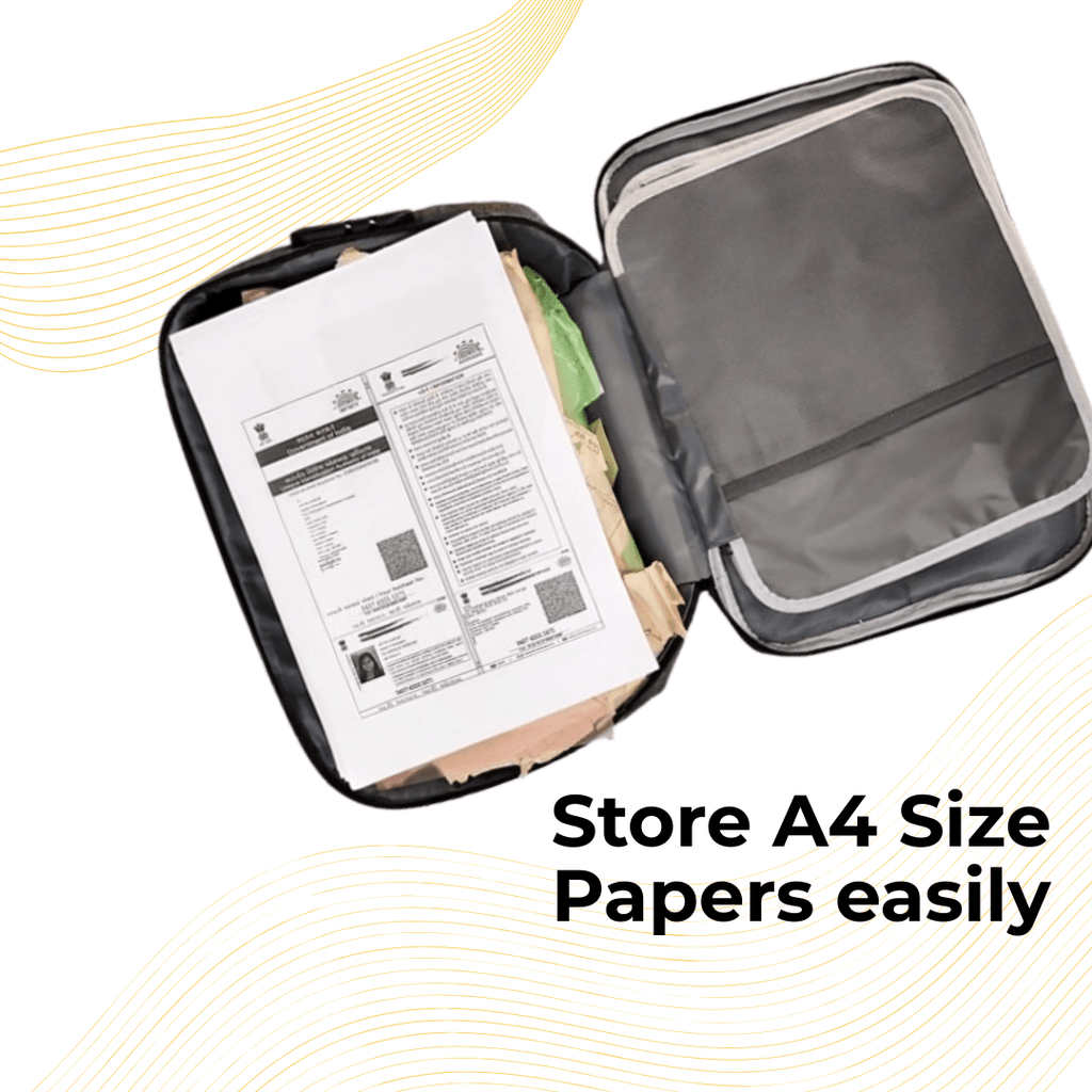 🔥Multi-Pocket Document Bag｜Keep All Important Certificates Safe & Neat