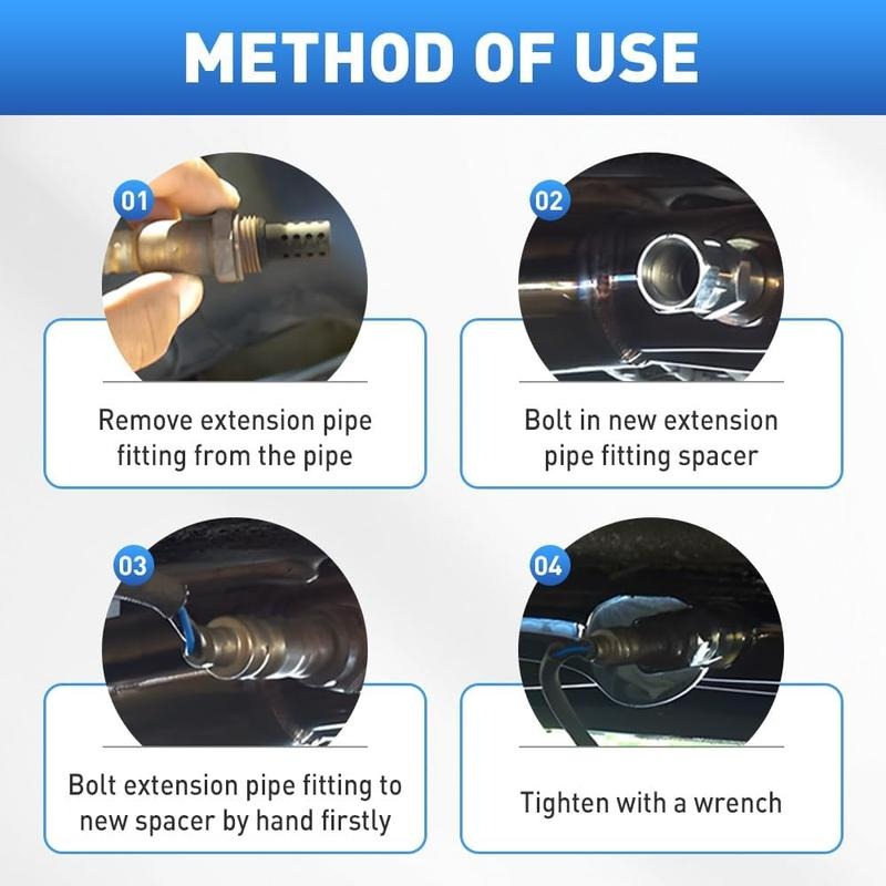 🚗 50% OFF NOW! 🧽Stainless Steel Oxygen Sensor Spacer