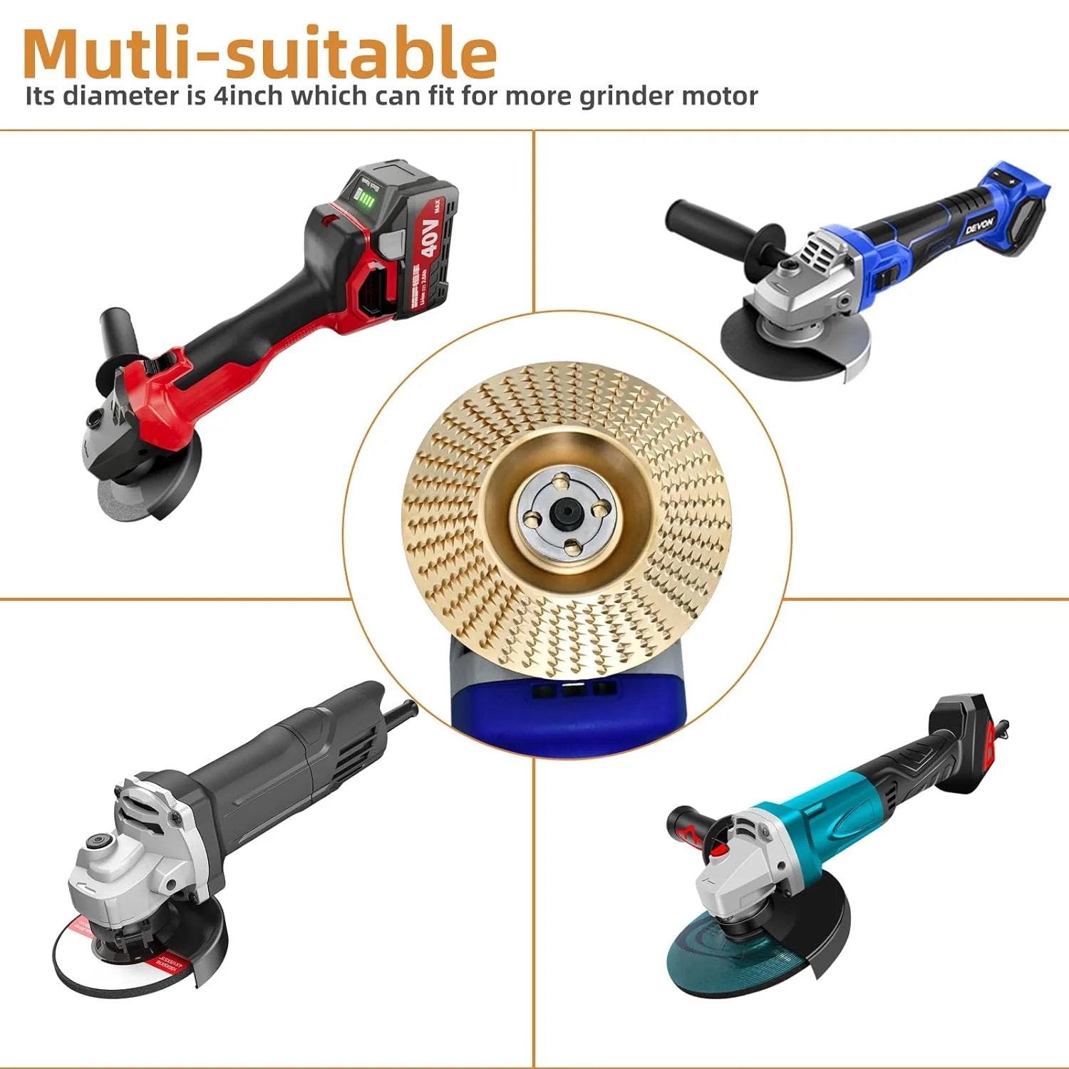 ✨50% Off For A Limited Time✨Heavy-Duty Wood Carving Disc Set (3PCS)