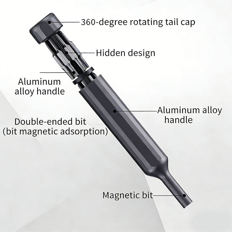 PrecisionPro · 24-in-1 Magnetic Hidden Multi-Tool Kit