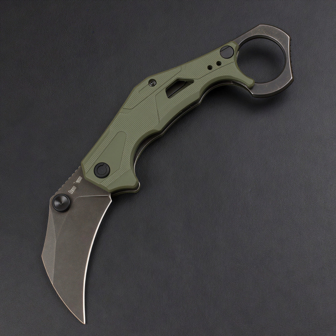 AuraStream 2064 | Minimalist Titanium-Style Mechanical Folder