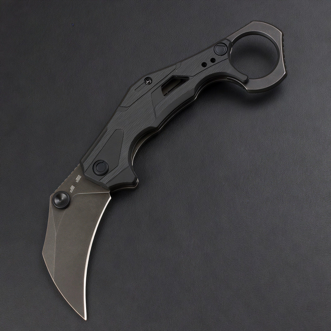 AuraStream 2064 | Minimalist Titanium-Style Mechanical Folder